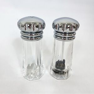 Olde Thompson Acrylic Salt & Pepper Mill Stainless Carbon 5.5”